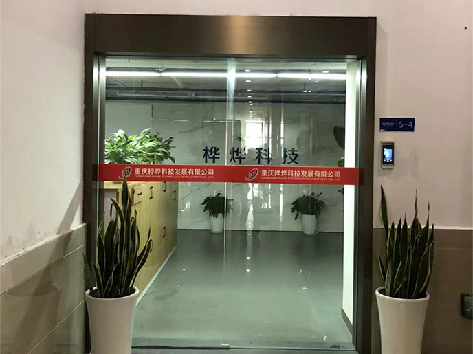 无框人脸识别自动门